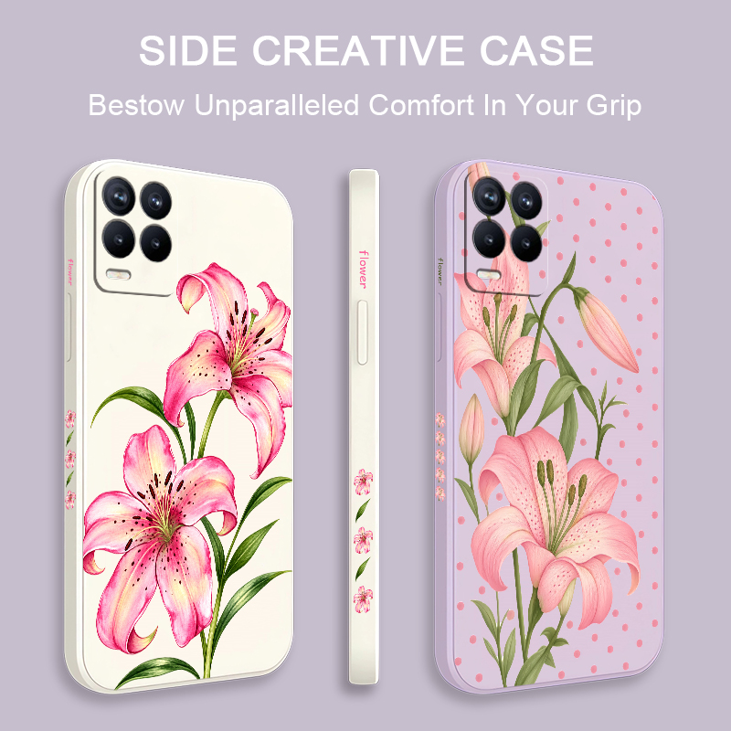 Pink Flowers Case For OPPO Rea - огляд і ціна Realme Note 50