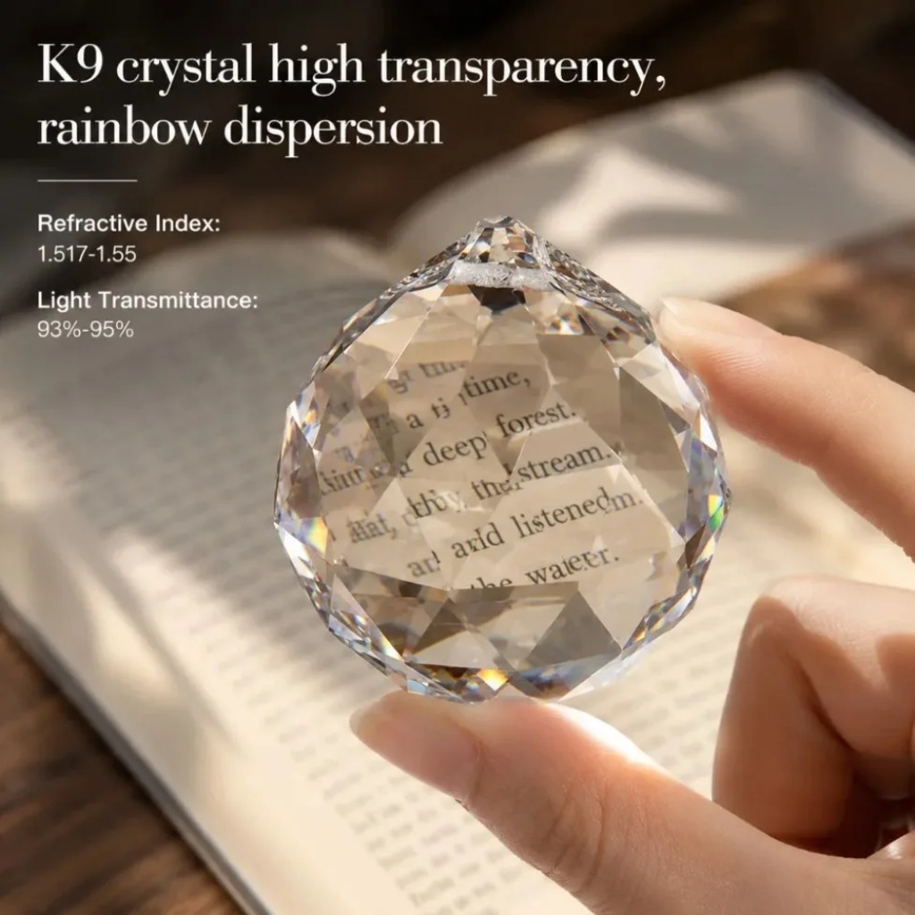 High Transparent K9 Crystal Ba - огляд і ціна Crystal Ball Decor