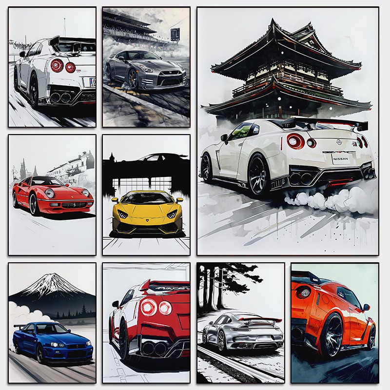 Japanese Style Supercar Wall A - огляд і ціна Luxury Lifestyle Japan