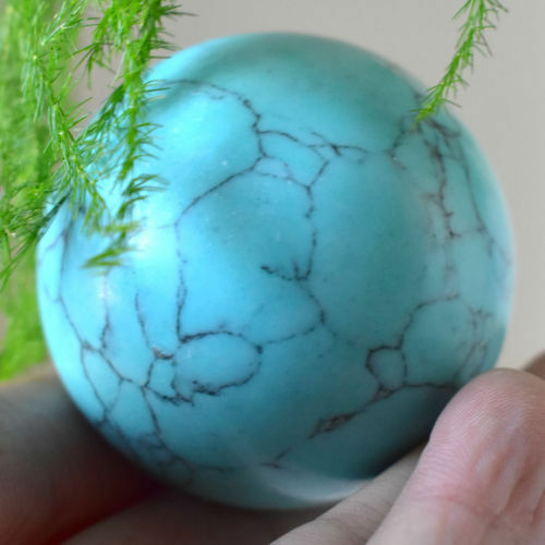 Raw Ore Turquoise Stone Minera - огляд і ціна Crystal Ball Decor