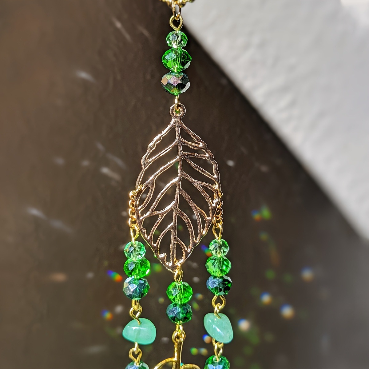 Green Crystal Suncatcher Hangi - огляд і ціна Crystal Ball Decor