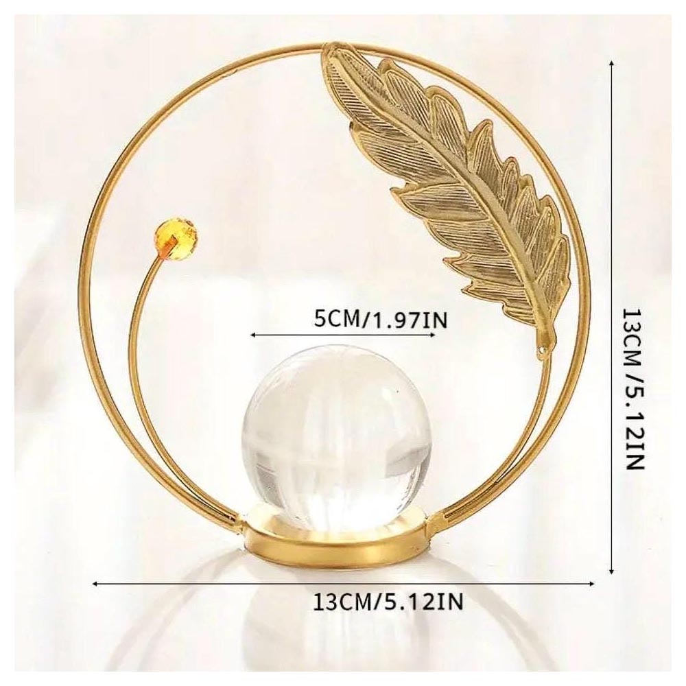 Feather Crystal Ball Stand Met - огляд і ціна Crystal Ball Decor