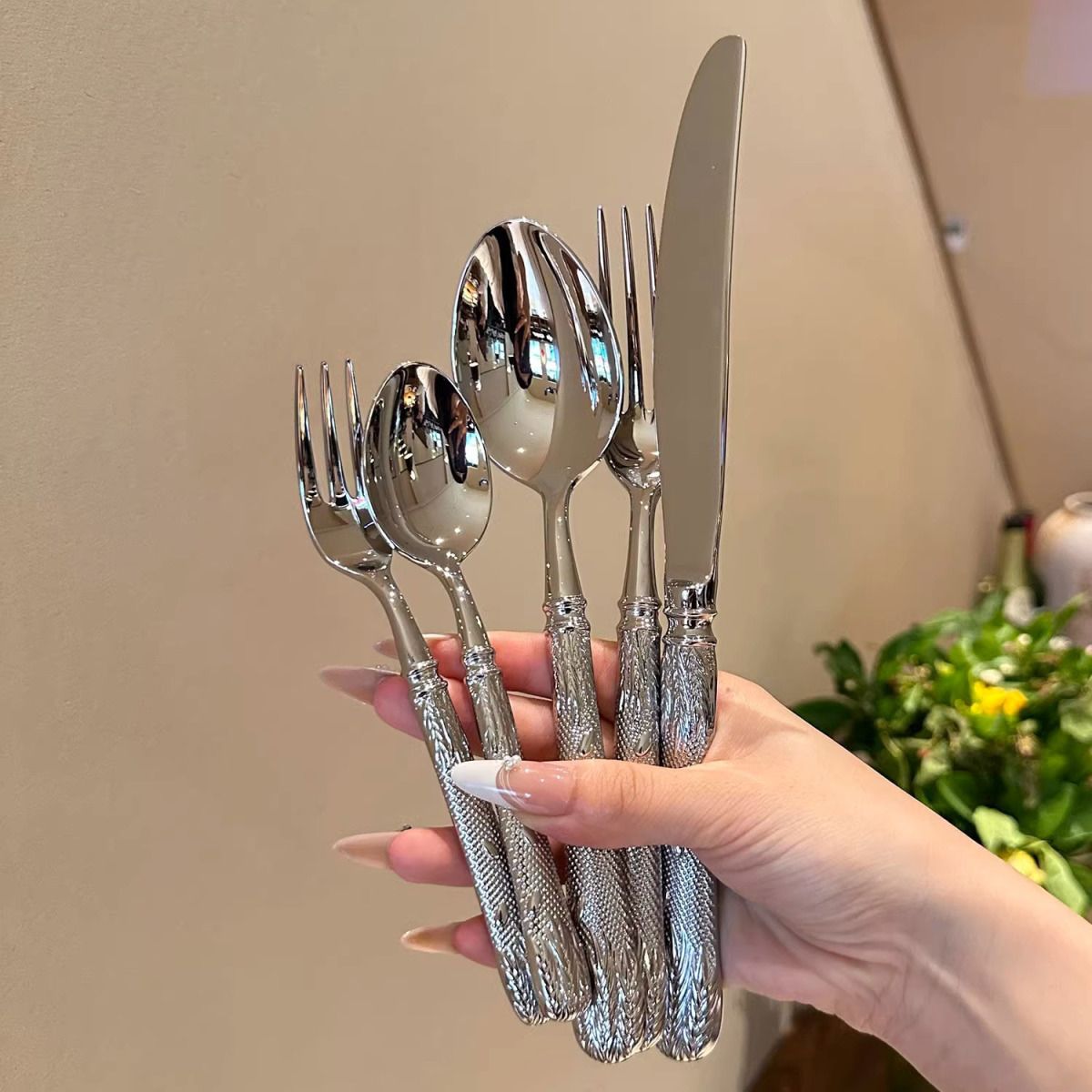 304 Stainless Steel Cutlery Se - огляд і ціна Gold Plated Cutlery